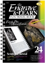 ROYAL & LANGNICKEL blok za grebanje životinje – 12 slika i 12 praznih listova