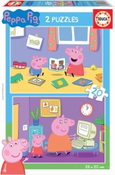 Educa Puzzle Peppa Pig 2x20 dijelova