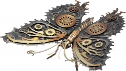 3D puzzle Steampunk leptir
