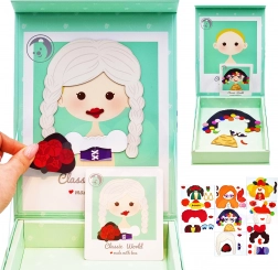 Magnetička slagalica princeze CLASSIC WORLD, 44 dijelova