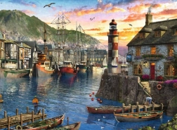 Puzzle Izlazak sunca u luci 500 dijelova Ravensburger