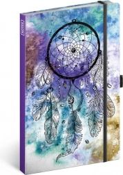 Tekstualna bilježnica s motivom hvatača snova A5