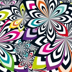 Curiosi kvadratne puzzle Q Shake – uzorak IV, 72 dijelova