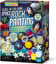 Set 4M Slikanje na kamenje Svemir svijetli u mraku