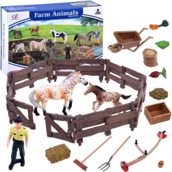 Set figurica konja za farmu – Ograda