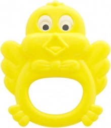 zvečkica pilić s pomičnim očima 12 cm