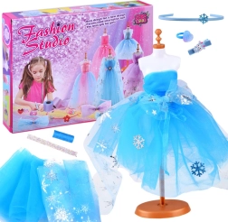 Kreativni set za malu modnu dizajnericu