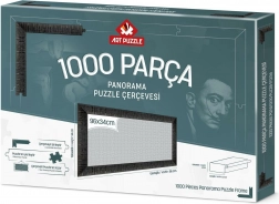 Okvir za puzzle 96x34 cm crni