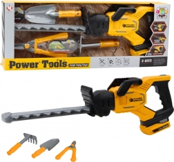 Dječji vrtni set s električnim škarama