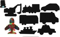 Slikarske kartice za grebanje – prijevozna sredstva