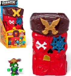 PIRATIX Adventure World tajanstvena špilja Skull Cave – iznenađenje s figuricom Captain Skully