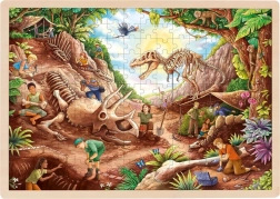 Drvene puzzle dinosauri iskopi 192 dijelova