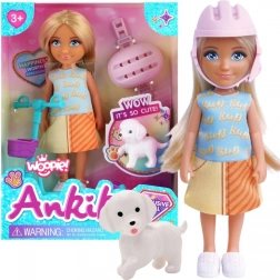 Woopie Royal lutkica s psićem i romobilom