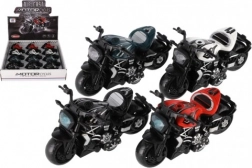 Mini motocikl metal/plast sa povratnim navijanjem - 4 boje