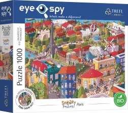 Puzzle Trefl Eye-Spy Sneaky Peekers Pariz 1000 dijelova