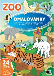 Bojanka sa naljepnicama ZOO