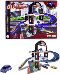 Majorette gradska garaža za 60. obljetnicu, 3-katni parkirni kompleks s automobilom Renault 1:64