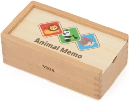 Drvena igra memory sa životinjama Viga