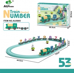 Matematički vlakić – edukativni set 53 dijela