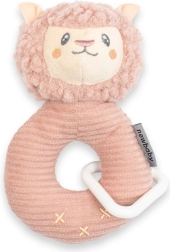 Plišana zvečka New Baby Lama 15 cm