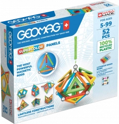 Magnetička građevna set-igra Geomag Supercolor Recycled – 52 dijelova