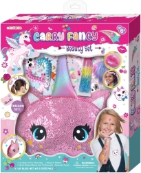 Set šminke i naljepnica s kozmetičkom torbicom