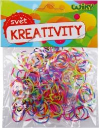 Čarobne prugaste pletilne gumice mix boja