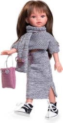 Realistična lutka Emily s cijelim vinilnim tijelom - 33 cm