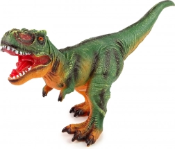 Velika figurica dinosaurus T‑Rex zeleno‑narančasti sa zvukom 60 cm