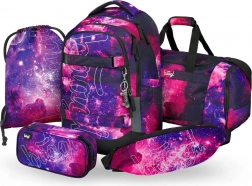 Set Baagl Galaxy: ruksak, pernica, vrećica, sportska torba