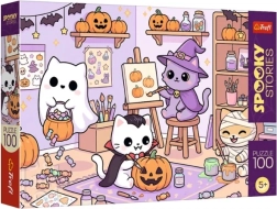 Puzzle od 100 dijelova SpookyStories – Mała pracownia magii - 1 komad