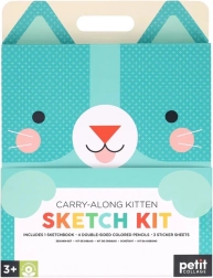 Petit Collage putni likovni set mačka