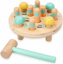 Drvena igračka za zabijanje - Mrkveno polje