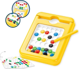 Ploča s obojenim magnetićima