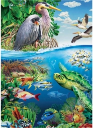 Obiteljska slagalica Dan planeta Zemlje 350 dijelova COBBLE HILL