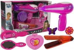 Set ljepote s priborom sušilo za kosu i pegla rozna