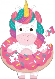 Puzzle Šareni Jednorog s Mirisom 48 dijelova