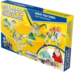 Metalna konstrukcijska slagalica tiranosaur 140 kom