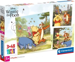 Puzzle Winnie Pooh 3x48 dijelova Clementoni