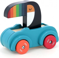 Vilac drveni autić Tukan s trubom