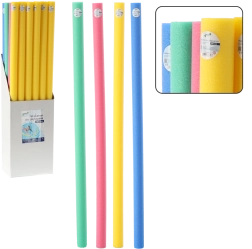Swimming foam noodle 160 cm – color mix