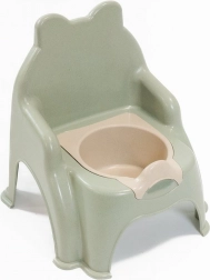 Dječja kahlica s tigrom EKO zelena