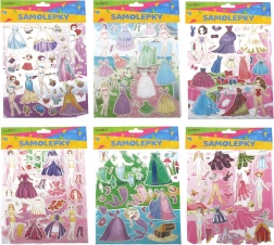 Naljepnice s djevojačkim motivima – mix varijanti