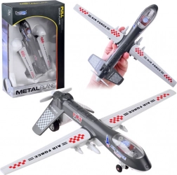 Metalni vojni dron sa zvukom