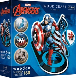 drvene puzzle MARVEL Heroes 160 dijelova