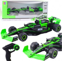 RC formula F1 C44 KICK Sauber 1:16 crno‑zelena