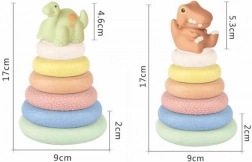 ZIRO mekani prsteni za slaganje dino