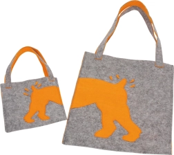 Small Foot filcane torbe Struppi – set 2 kom
