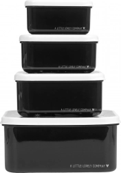 Set od četiri kutije za užinu A Little Lovely Company – Svemir