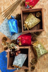 Celofanska vrećica Pahulja Metal 25x40 cm